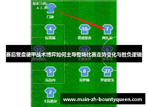 赛后复盘德甲战术博弈如何主导整场比赛走势变化与胜负逻辑 赛后复盘德甲战术博弈如何主导整场比赛走势变化与胜负逻辑